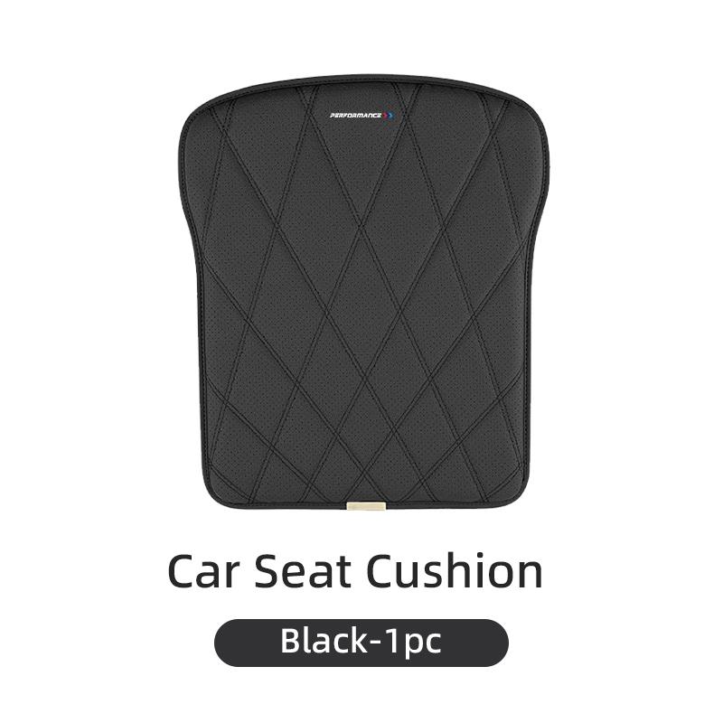 

2025 Hot Leather Car Seat Cover Car Front Seat Cushion Anti Slip Auto Chair Protector Cover For BMW E46 E90 E60 F30 F10 F20 E90