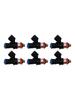 6PC 617906290062 Fuel Injectors 0280158189 For Mercury Mariner Ford 3.0L