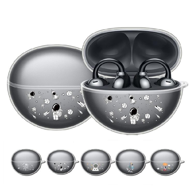Clear Soft TPU Case for FreeClip Headphones Protector Anti-Fall Case Pouch