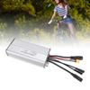 Sine Wave Controller 30A Aluminum Alloy Rain Proof Electric Bike Motor Speed Controller with 5 In 1 Cable for 36V 48V 1000W Motor