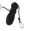 Kayak Drift Anchor Tow Line 9.1M/ 30Ft Long Nylon Rope Sea Drogue Anchor Float With Clip Buckles Boat Yacht Canoe Accessories