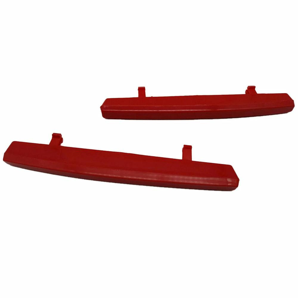 1 Pair Car Front Grille Insert Trim Red For Dodge Ram 1500 2019-2021 Accessories