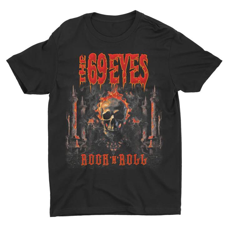 The 69 Eyes Rock N  Roll Unisex  All Size S-5XL DI1097 Unisex T-Shirt XL