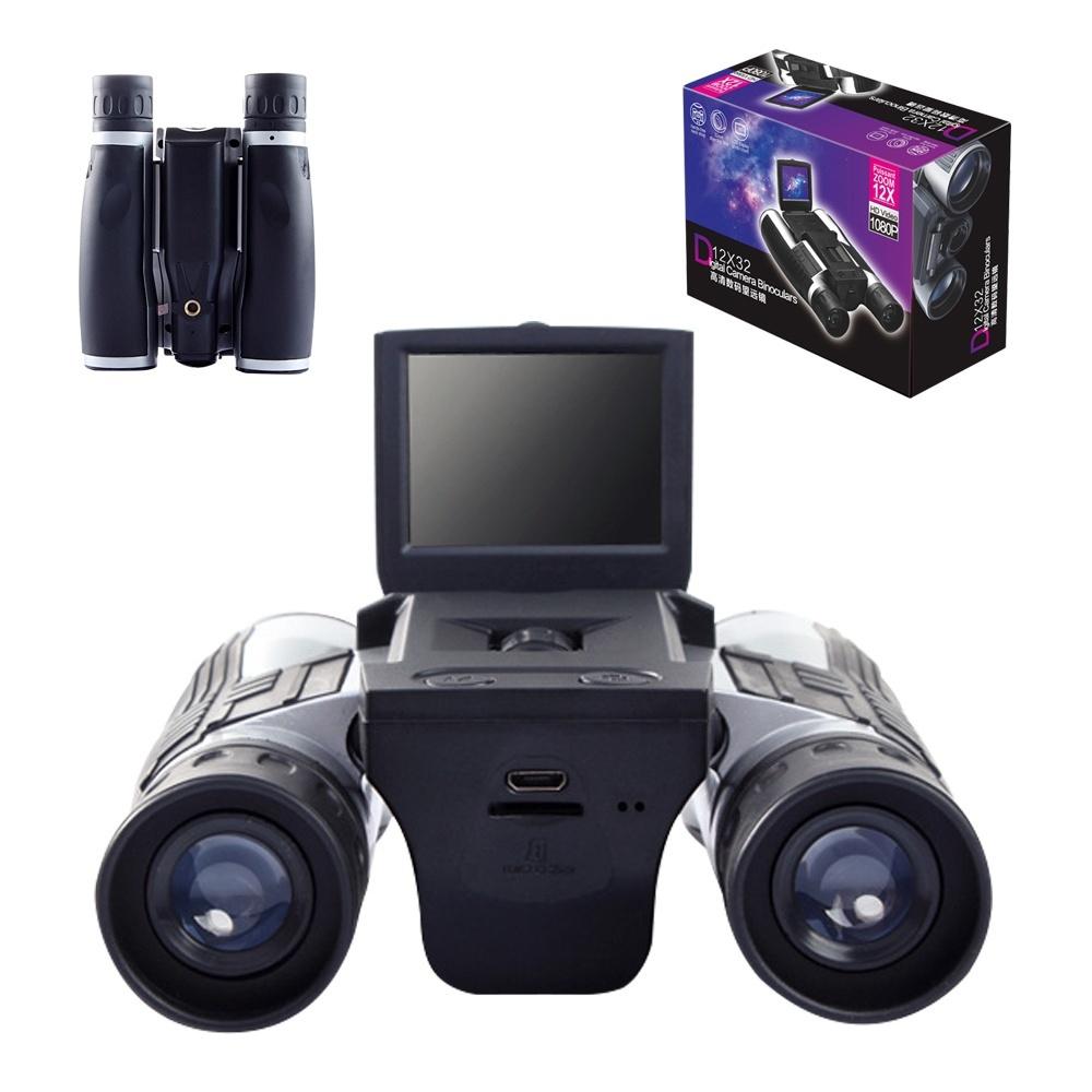 Digital Camera Binoculars 8x Zoom 2.5k 40mp With 2.0 "lcd Screen Video Recording Telescope For Outdoor Camping