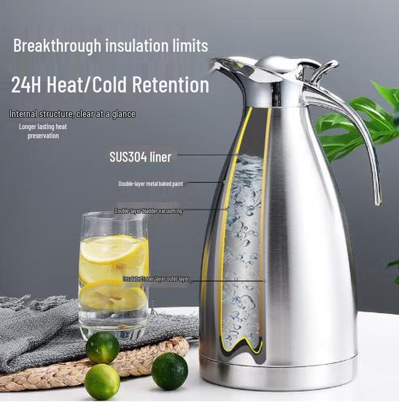 ZLIII 2L Stainless Steel Vacuum Thermos
