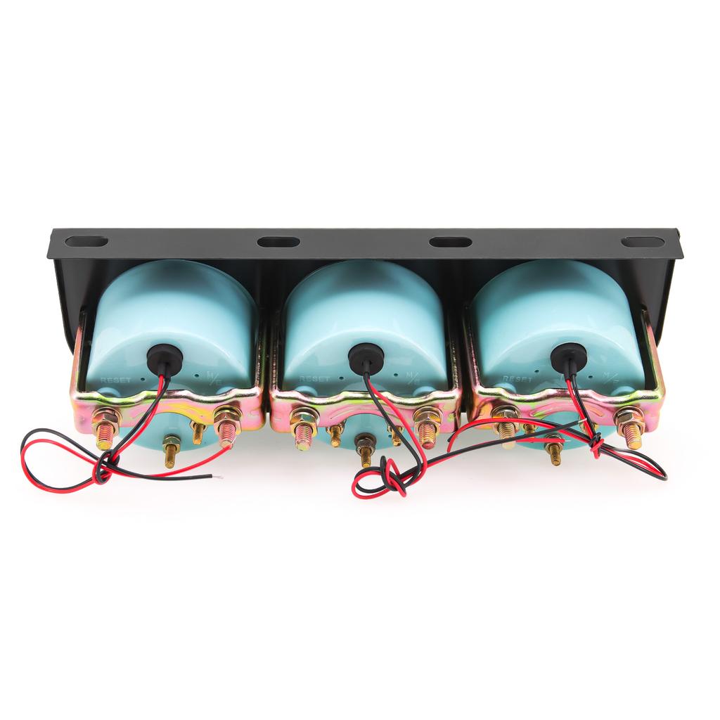 52mm 3 in 1 Triple Gauge Kit oil Temp Gauge 50-150℃ Oil Pressure Gauge 0-7 OIL/KG Voltmeter 8-16V With Temp&Pressure Sensor
