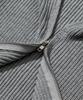 GLW Oversized Hajji Two-Way Hooded Zip-Up Knit Gray