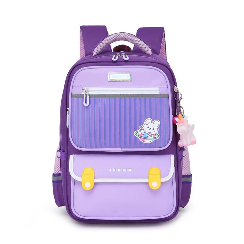 Lightweight Trendy Backpack For Kids Nylon Material Cute Cartoon Design For School And Travel