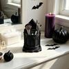 Personalized Desktop Storage 3D Printed Gothic Cathedral Pen Holder, Vintage Academia Church Desk Organizer Castle Pencil Cup, Large for Office