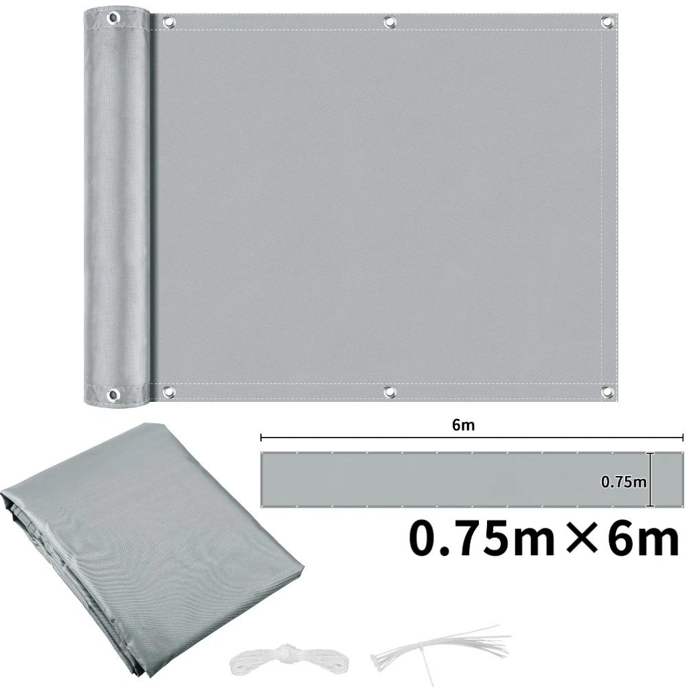 Waterproof Privacy Fence Screen Fence Covering Privacy with Grommets UV Protection Fencing Shade Cover for Outdoor Yard Backyard