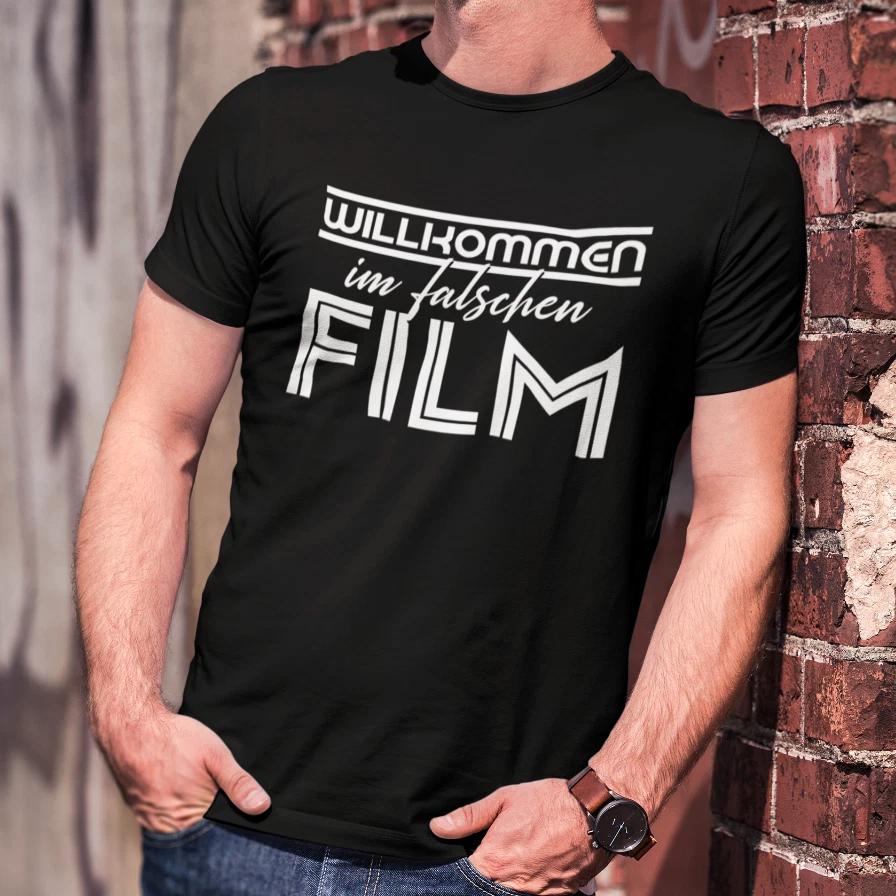 Men s and Women s T-shirts Welcome to the Wrong Movie Funny Comedy Cinema Corona Quotes Fun XXL