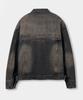 Dimitri Black Asi Og Essential Trucker Jacket_Denim Dust Black