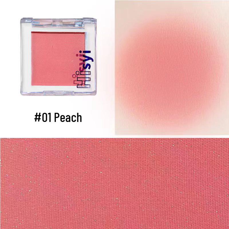 

HISYI Матовое нюдовое трио румян и хайлайтера: Естественное сияние и контуры