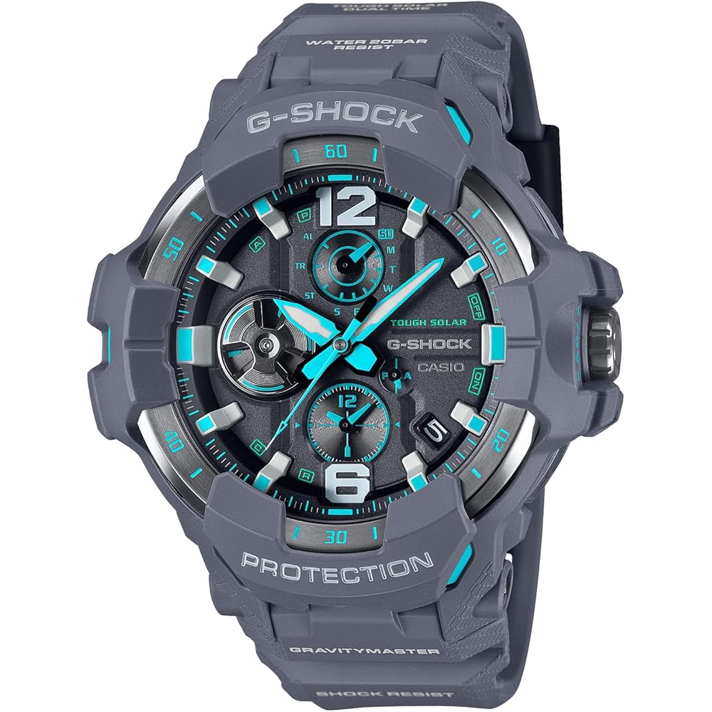 

Casio G-Shock Gravitymaster Bluetooth Tough Solar Men s Watch GR-B300-8A2JF Gray Biomass Plastic