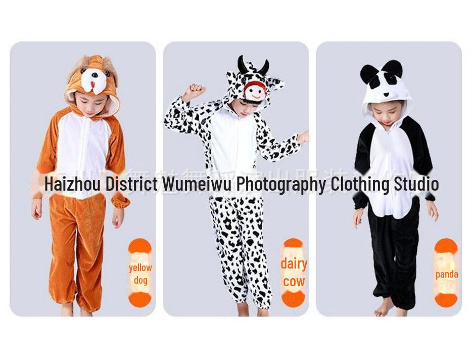 Dětské zvířecí kostýmy - Velký zlý vlk, králík, tygr