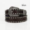 Y2K Round Rivet Belt Chic Alloy Buckle Waistband Women Man Jeans Belts