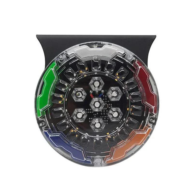 24V Multifunctional Truck Tail Light Flashing LED Light Waterproof Strobe Dynamic Streaming Lights Warning Lamp For Van SUV