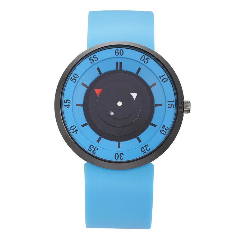 Fashion Trend Women's Watch Simple Creative Men's Watch Personality Sports Couple Watch Silicone Quartz Watch