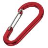 5Pcs Aluminum Alloy Spring Snap Hooks Carabiner Clips Outdoor Camping Multi-Tool