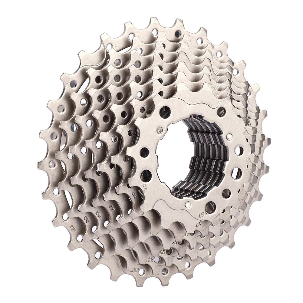 Road Bike Freewheel Cassette Sprocket 9 Speed 11-28T Replacement Accessory