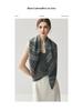 Versatile Women's V-Neck Cashmere Knit Camisole - Slim Fit, Thin Straps