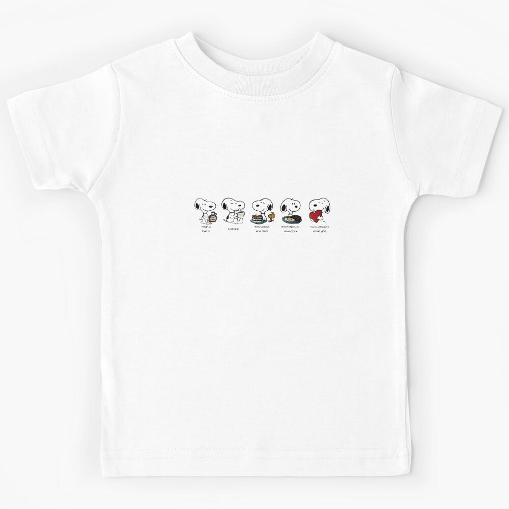 snoopy just keep driving Kids T-Shirt 160