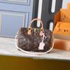 Factory Straight Hair Speedy30cm Series Handbag Shoulder Bag Must-have Large Capacity Travel
