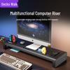 Multifunctional USB Monitor Riser Stand & Desktop Organizer