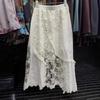 Women's Summer Retro Layered Irregular Lace Skirt - Long Hem, Slimming Beach Vacation Style