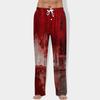 Pantaloni da Uomo con Stampa di Halloween Coulisse Pantaloni Pigiama Casual