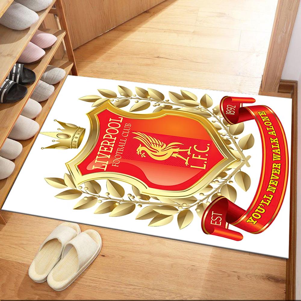 Liverpool Football Club Carpet Perfect For Entryway Outdoor Hallway Study Room Antislip Carpet Decorate Offices Wedding Party Gift