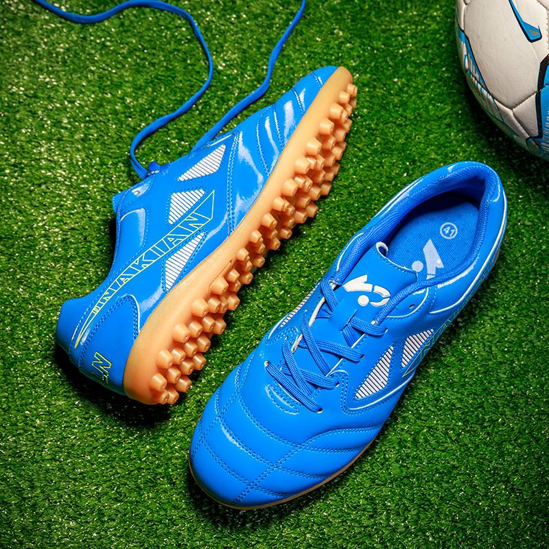 Fashion Men Women Soccer Shoes Suitable for Grass Sneakers Outdoor Training Shoes Anti Slip Wear-resisting Grip Football Shoes