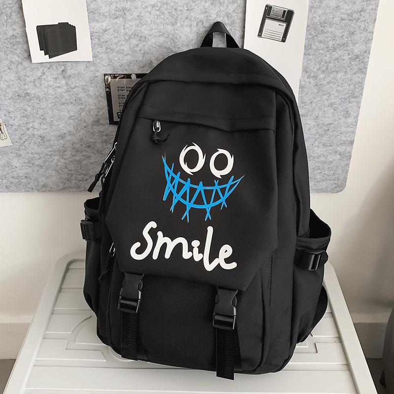 Fashion Letter Backpack Elementary School Students Junior High School Students High Quality Female Students