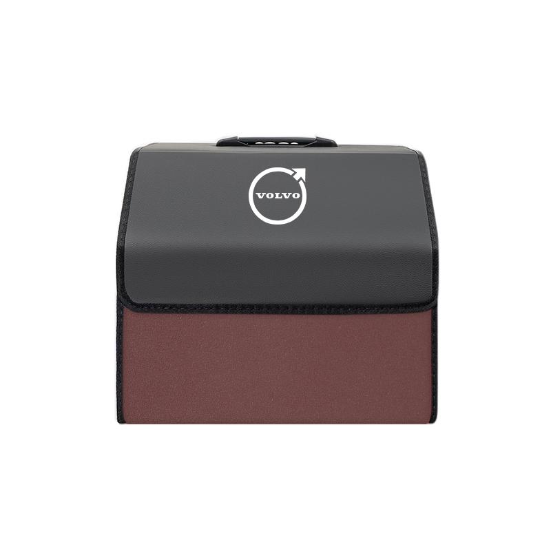 Car Interiors Leather Storage Box Toolcase Multiuse Organizer Bag For Volvo Rdesign V60 V40 XC90 S60 C30 XC60 V50 V70 XC40 S80