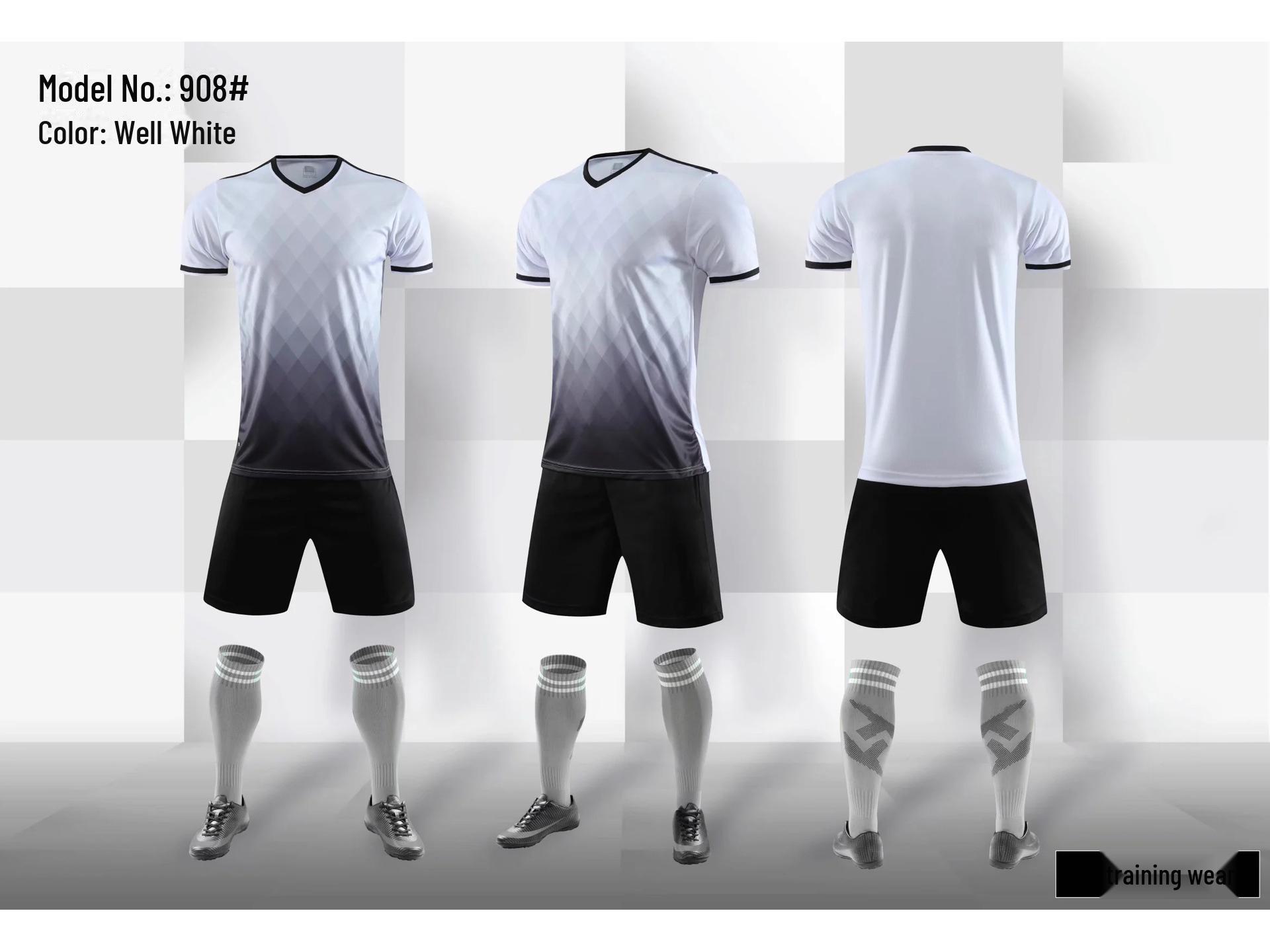 

Дитяча та доросла спортивна команда - Футбольна форма з короткими рукавами для студентів та дорослих 3XS