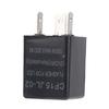 CF15 JL02 LED Flasher Relay 3 Pin Electronic Turn Flashers Non Polarity 12V 24V Universal ABS Normally Open Flash Relay