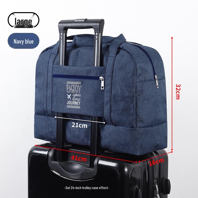 

Унисекс Водонепроницаемая Дорожная Сумка: Двухслойная, портативная сумка с разделением на сухое и мокрое для фитнеса, плавания и хранения туалетных принадлежностей.