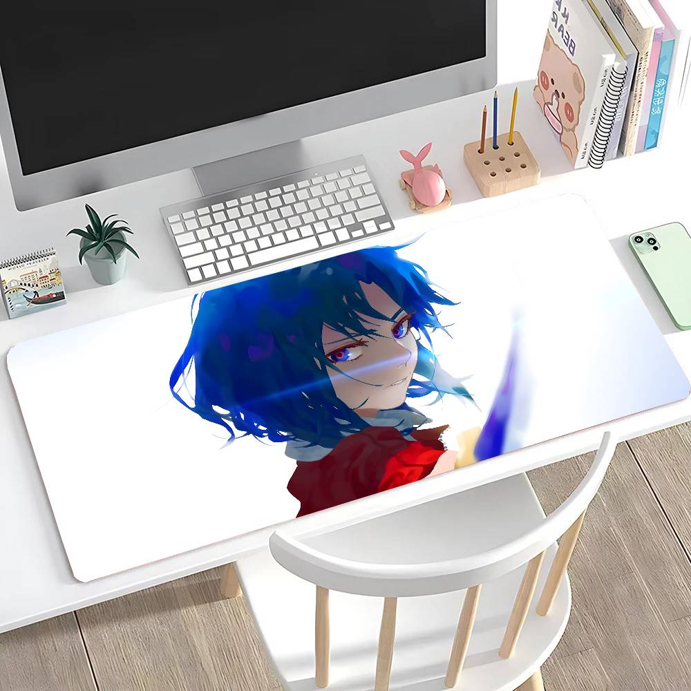 Shiki Ryougi Animation The Garden Of Sinners Mousepad Mouse Mat Desk Mat With Pad Gaming Accessories Prime Gaming XXL Keyboard
