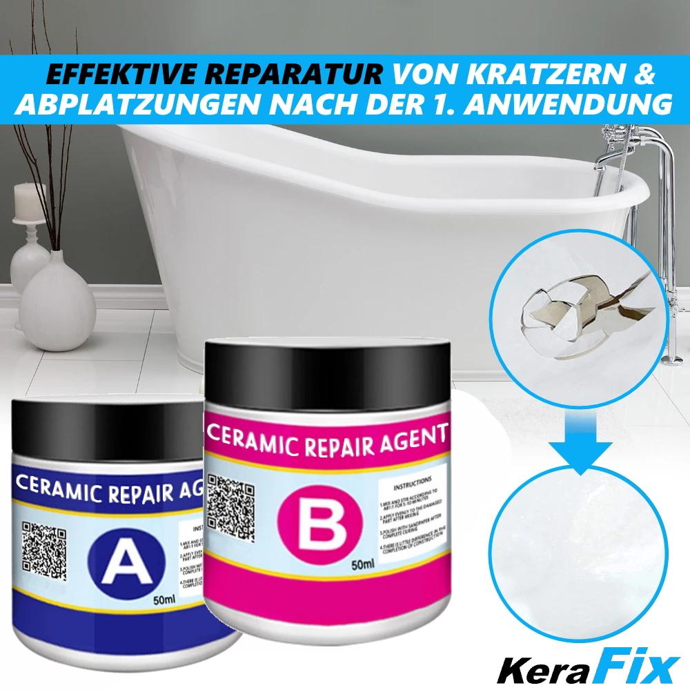 KeraFix Ceramic Repair Paste Porcelain Repair Compound Ceramic Tile Repair