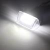 2Pcs License Plate Light For Peugeot 206 207 307 308 407 5008 Partner Citroen C3 C4 C5 LED Light Car Plate Light Lamp Car Lights