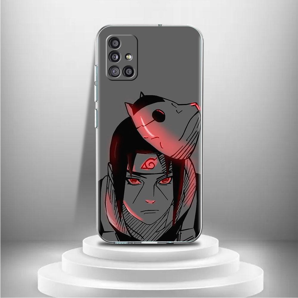 

Аниме Красный Синий Свет Прозрачный Чехол для Samsung Galaxy A52 A12 A51 A32 A21s A71 A32 A22 50 A70 A31 A72 5G Чехол для телефона Samsung A71 5G