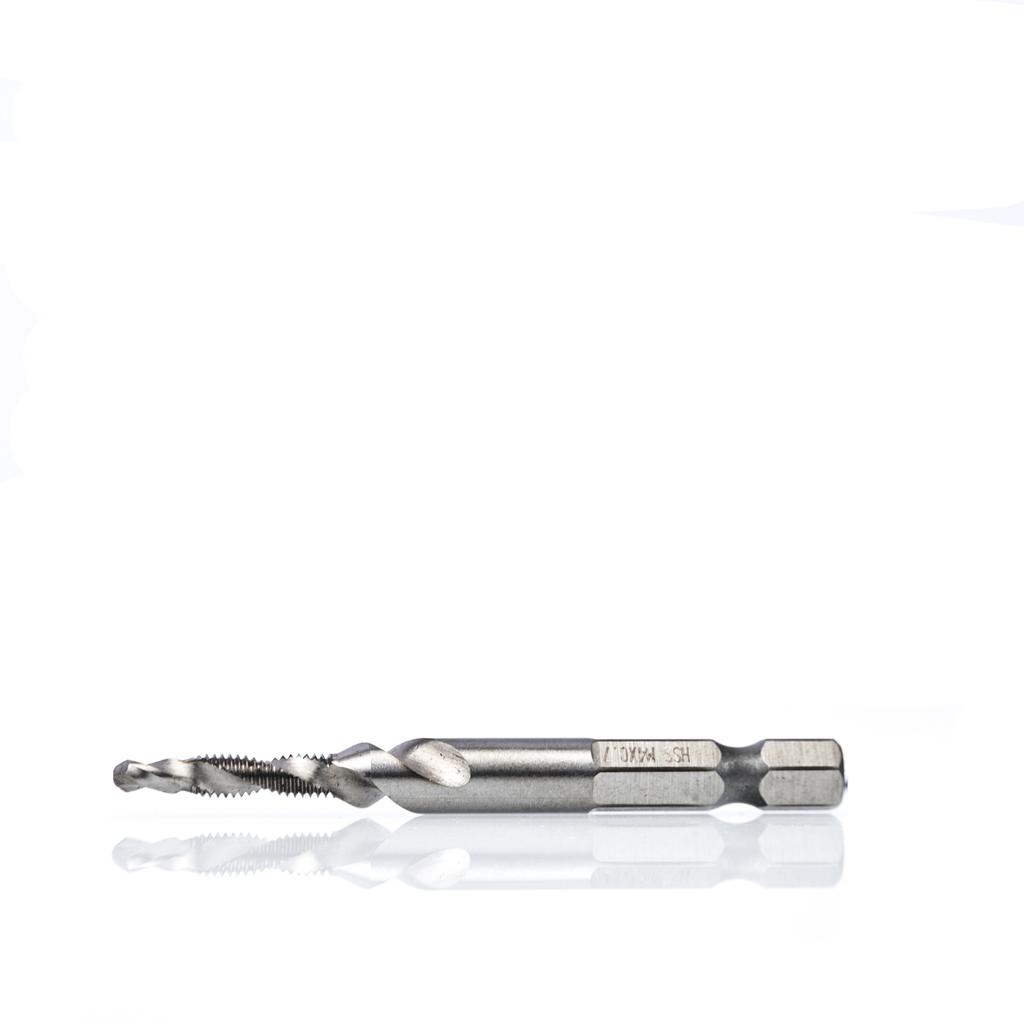 Set Of 6 Tapping Drills M3-M8 In A Silver Case