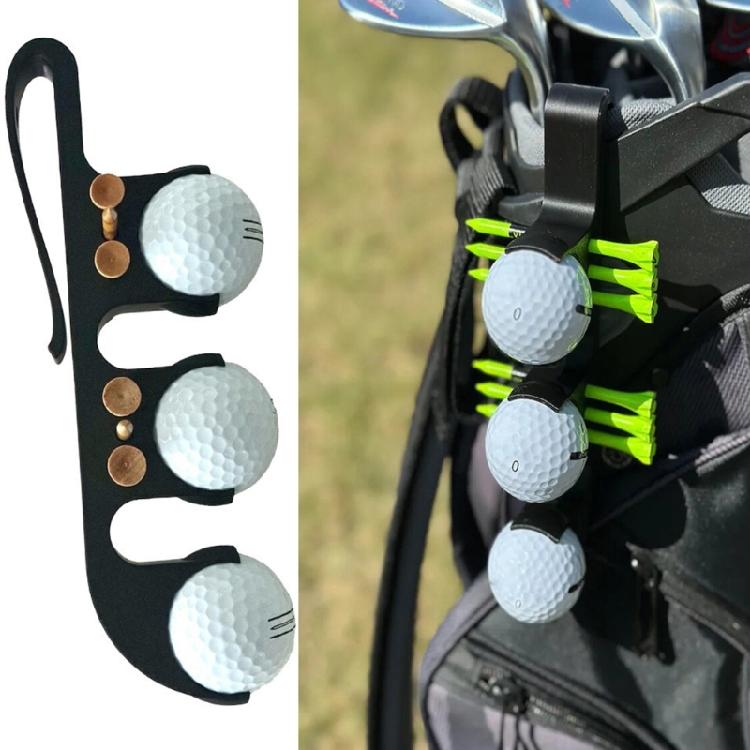 Light weight Golf Ball And Tees Holder Golf Accessories Organizer Storage Rack Ball Tees Storage Waist Holder Enduring