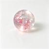 Stress Ball, Clear Sensory Toy with Gold Glitter and Sound for Desk
