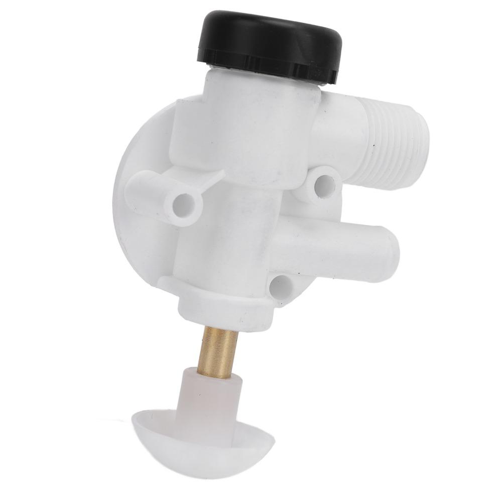 ABS Plastic Camper Toilet Valve Kit Leak Resistance Toilet Water Valve Parts  Camper Toilet