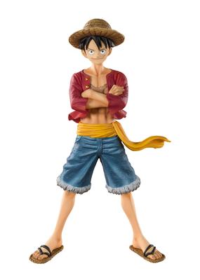 TAMASHII NATIONS Figuarts ZERO ONE PIECE Strohhut Ruffy ca. 140 mm bemalte fertige Figur ABS&PVC