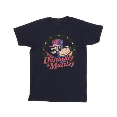 Mens Dastardly And Mutley Circle T-Shirt