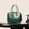 New first-layer cowhide large-capacity high-end bag Boston bowling bag genuine leather women's bag handbag