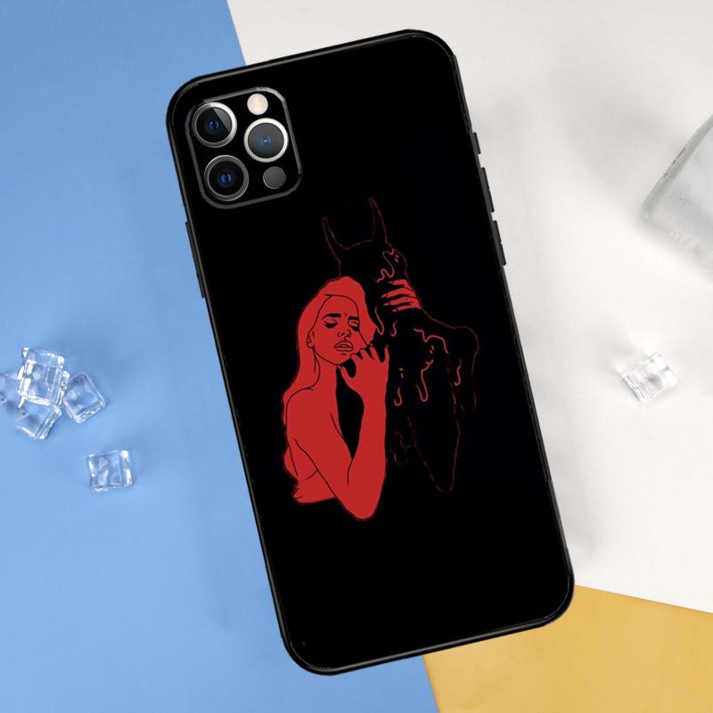 Devil Girl Woman Phone Case For iPhone 16 Pro Max 16e 12 13 Mini 11 14 15 Pro Max XR 15 16 Plus Cover Shell
