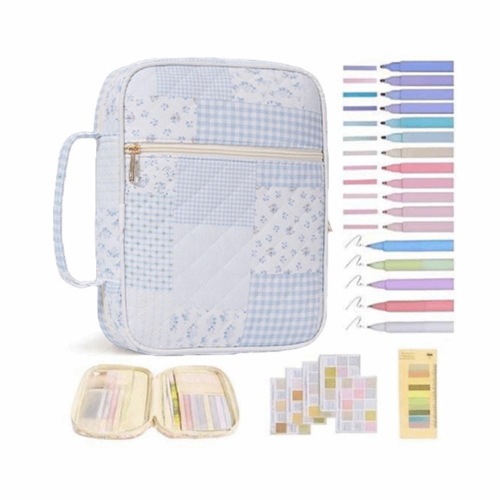 Zipper Pocket Bible Cover Bag Handle Storage Bags New Bible Cover Case  Church